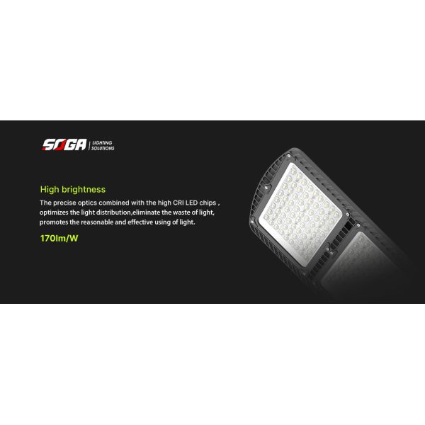 уличный свет 150W СИД люмена лампы СИД парковки 170lm/W высокий