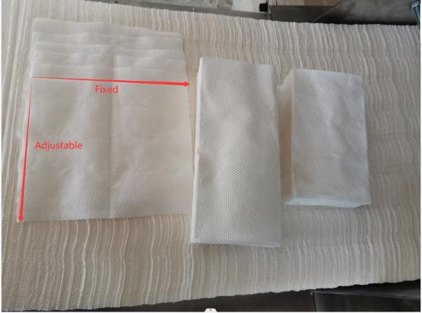 High Capacity Hand Towel Face Tissue Making Machine 7 Lines V Interfolded
