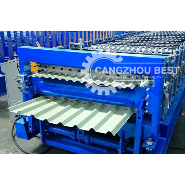 КЭ/ИСО красит покрытый настилающ крышу крен листа формируя слой машины двойной