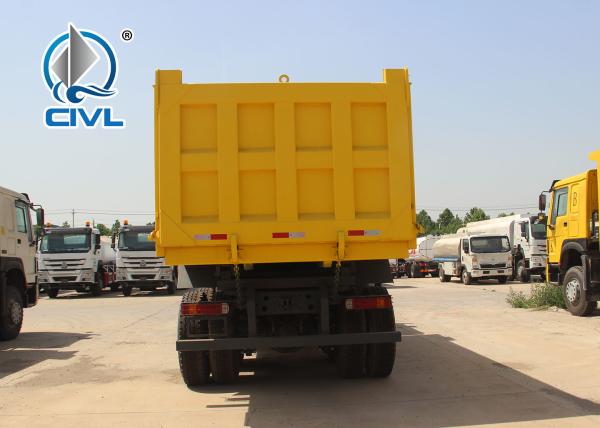 371hp 6*4 Sinotruk Mining Tipper Dump Truck , Customized 70 Ton Dump Truck