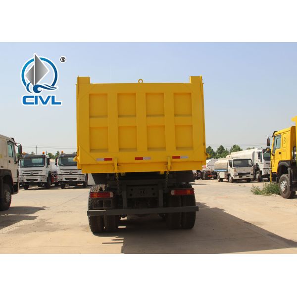 30Ton Yellow SINO Heavy Duty Dump Truck Trailer 6 x 4 for Transport