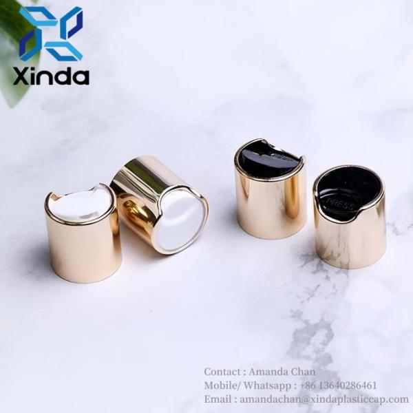 Capsules de bouteilles en aluminium pour produits cosmétiques