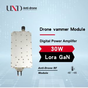 30W 5800 GaN LoRa Module Anti-Drone VCO Noise Source FPV Counter Device 24-30V
