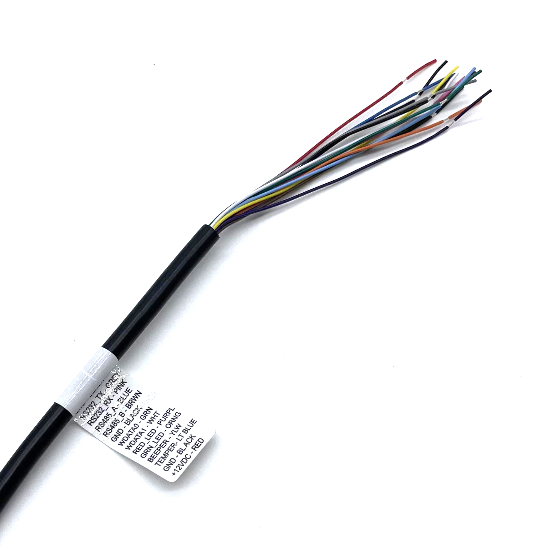 OEM ODM PVC Insulated Wire Harness with Pure Copper Conductor and Custom Length for Electronic Applications
