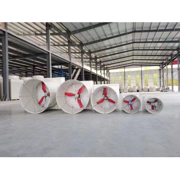 28000 M3/h Poultry House Wall Mounted Industrial Fiberglass Cone Exhaust Fan
