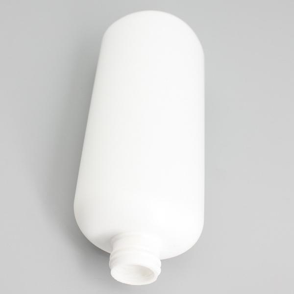 Garrafas reusáveis ovais do champô 300ml do HDPE branco