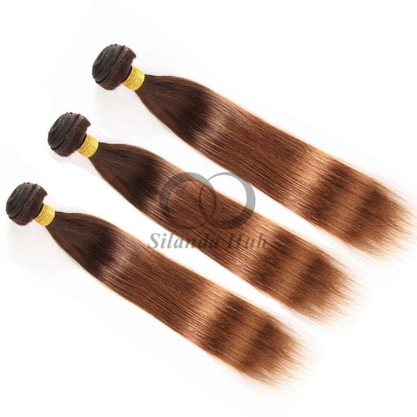 #T4/30 Straight Remy Human Hair Bundles Sew In Weave Bundles Brazilian Bundle Deals