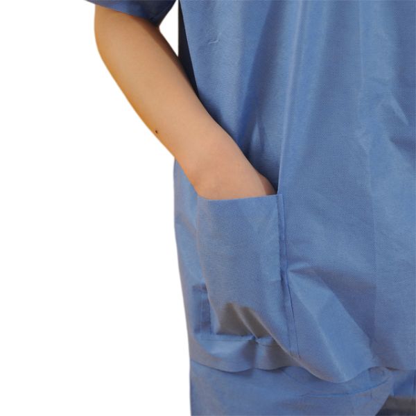 Hospital Disposable Nonwoven Scrub Suit