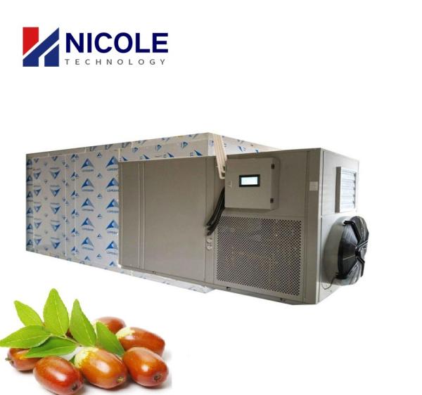 Fruits And Vegetables PLC Hot Air Drying Machine SS Commercial Customized