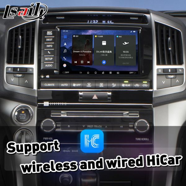 Интерфейс Тойота беспроводной Carplay для крейсера LC200 200 V8 2012-2015 земли Lsailt