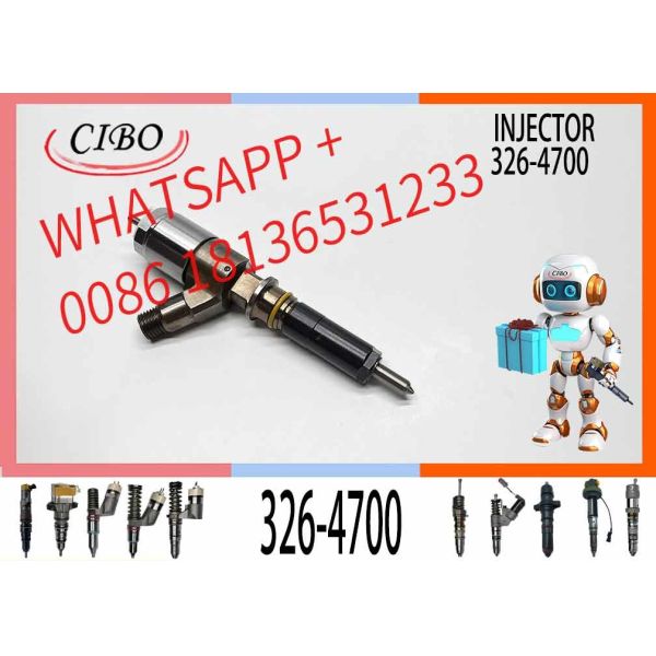 Injetor diesel 326-4700 32F61-00062 do trilho comum para  C4.4 320D