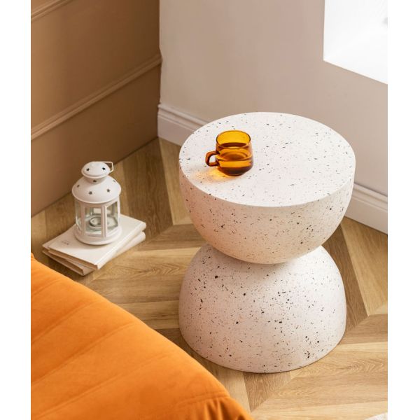 Modern Italian Circular Hotel Marble Coffee Table 40cm*40cm