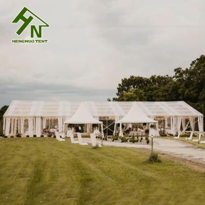 20x35m Outdoor Clear Roof Wedding Marquee Tent Croatia Style For 500 Seaters