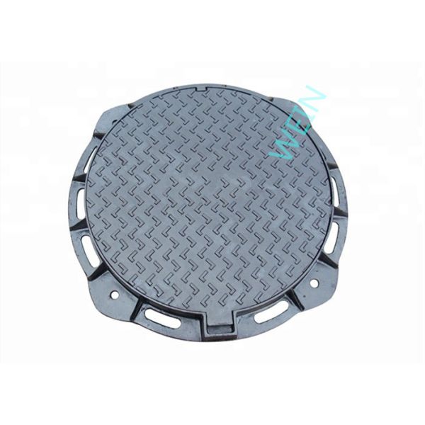 Round Double Sealed Internal Inspection Chamber Cover Ductile Iron EN124