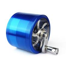 China Custom Aluminum cnc machining parts for cigarette tobacco herb grinder anozided Manufacturer