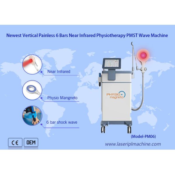 Alivio del dolor Pemf Fisioterapeuta Máquina Magneto Super Transducción