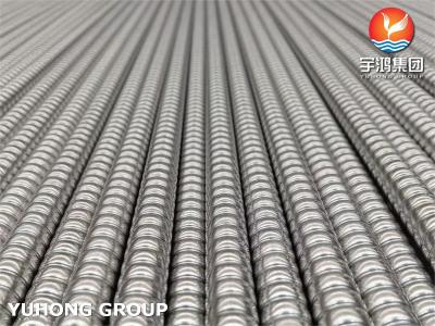 Enhanced Heat Transfer Fin Tube Pipe ASTM A312 310S Corrugated Tube