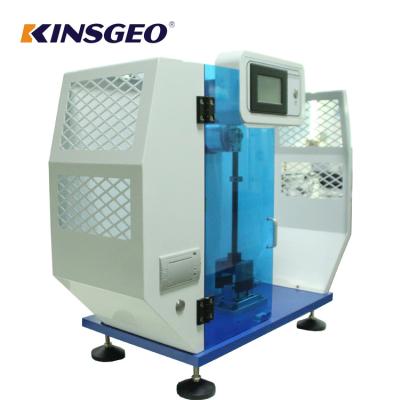 Equipamento de testes eletrônico do impacto de Izod com toque do LCD para o plástico 560* 300* 840mm