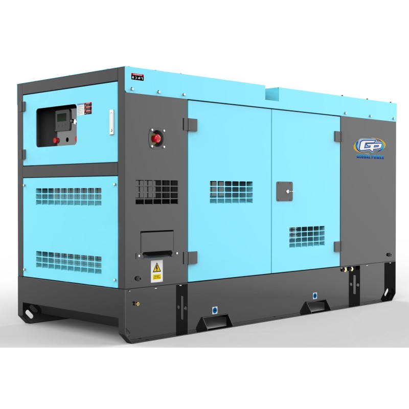 3 Phase 4 Wire Diesel Generator Set 48kw 60kva 50Hz Silent With Perkins Diesel Engine