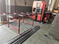 Máquina elétrica de cortar e perfurar trilhos de aço de 380 V com 5 mm de corte e perfuramento