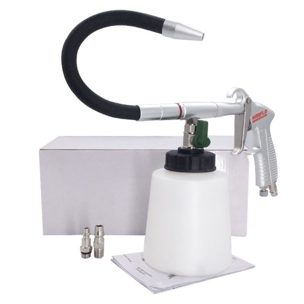 Flexible Car Foam Wash Gun Car Cleaning Spray Gun With Silver Forged Aluminum