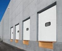 Los paneles de bocadillo aislaron el lacre de arriba seccional de las puertas SUS304 EPDM
