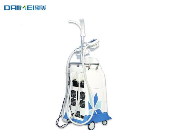 Vertical 2 Cryo Handles Work At The Same Time Cryolipolysis Weight Loss Machine