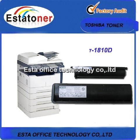 Tonalizador do E-estúdio de T-1810D Toshiba, tonalizador da copiadora de 16000pages Toshiba