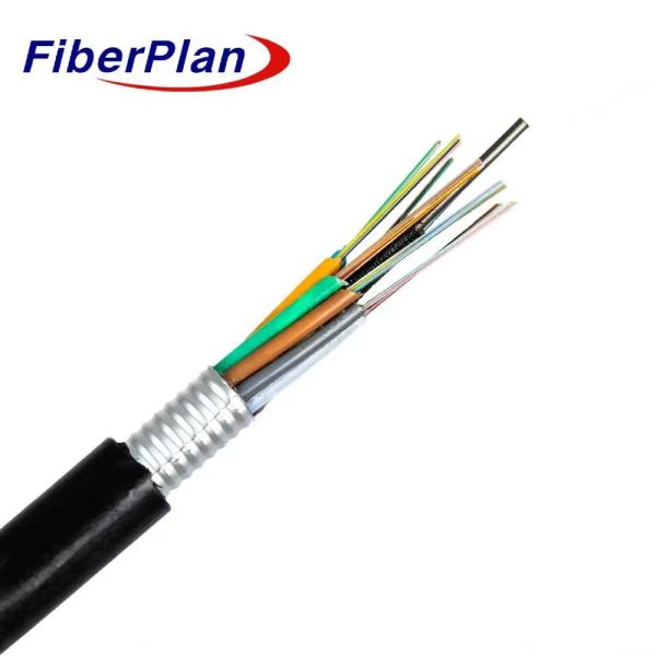 2-144 Core Aluminum Tape Layer Stranded Loose Tube Outdoor Cable GYTA