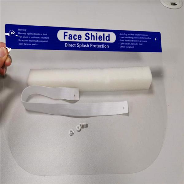 Recycled 0.2mm 0.3mm Printed Plastic Anti Fog PET Film sheet for face shield