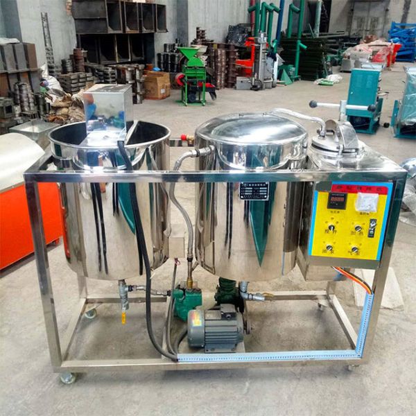 Small Shea Butter Oil Processing Plant Crude Oil Refinery with After Service and Online Support