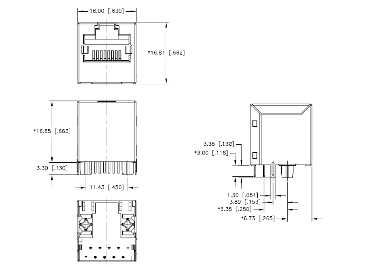 Модульный ПКБ прямое Джек ДЖД2-0011НЛ вертикали Рдж45 Джека для сообщения