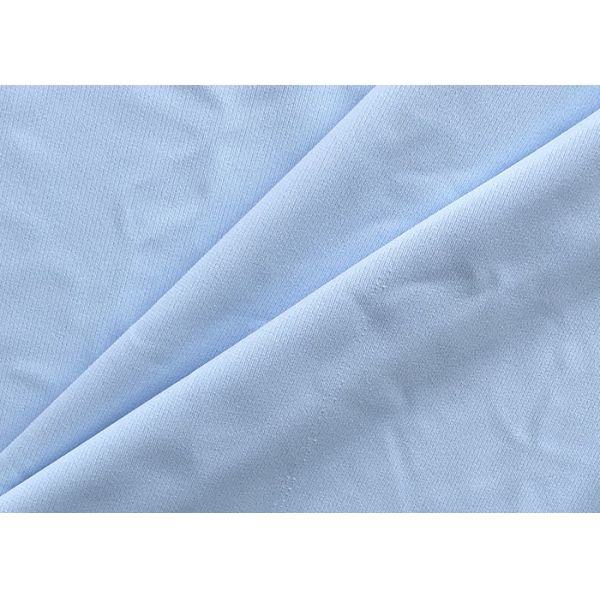 La tela 100% del punto del punto del poliéster del uniforme del workwear del hospital para la enfermera friega