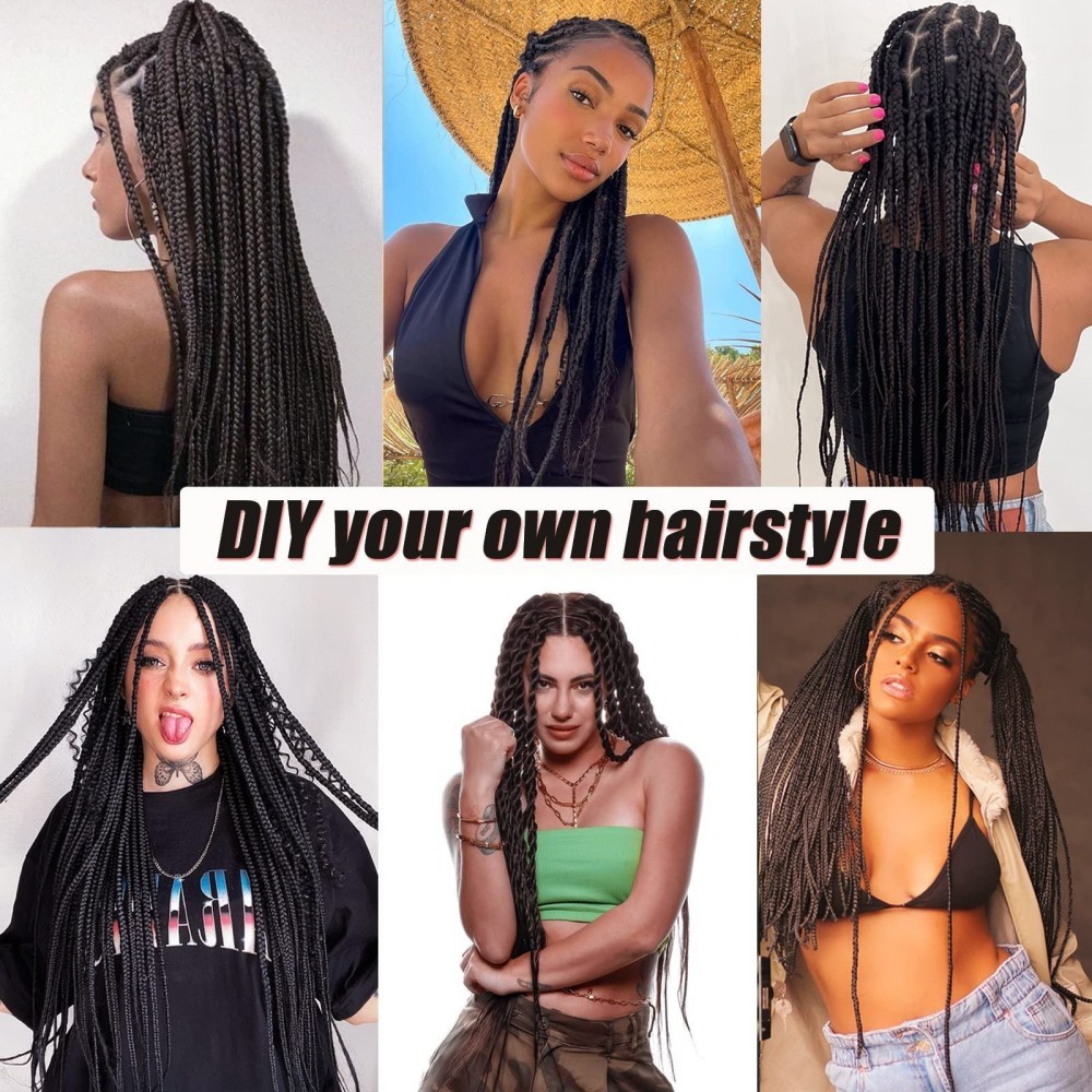 Pre-stretched Colored Synthetic Hair Extensions Hot Water Setting Braiding Bundles