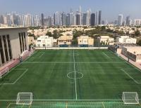 A fábrica artificial do relvado aprovou a grama artificial de 30mm para o estádio de futebol