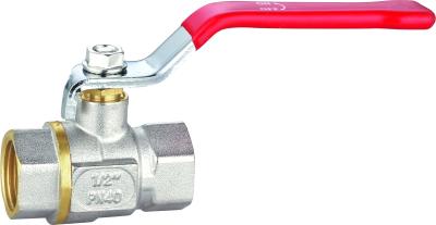 HPB57-3 4 Inch Brass Ball Valve Female X Female Iron Handle