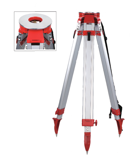 Тренога поляка призмы треног 1020mm аппаратуры обзора 5Kg расширения алюминиевая