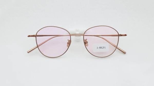 Womens Titanium Clear Lens Glasses Daily Casual Needs Full Rim Super Light Frame