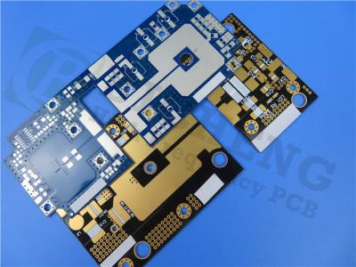 PCB rígido de 2 camadas feito sob medida: RF-35TC de 0,8 mm
