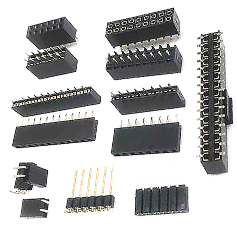 1.27mm Pitch 20 Pin Female Male SMT Type PCB Socket Pin Header