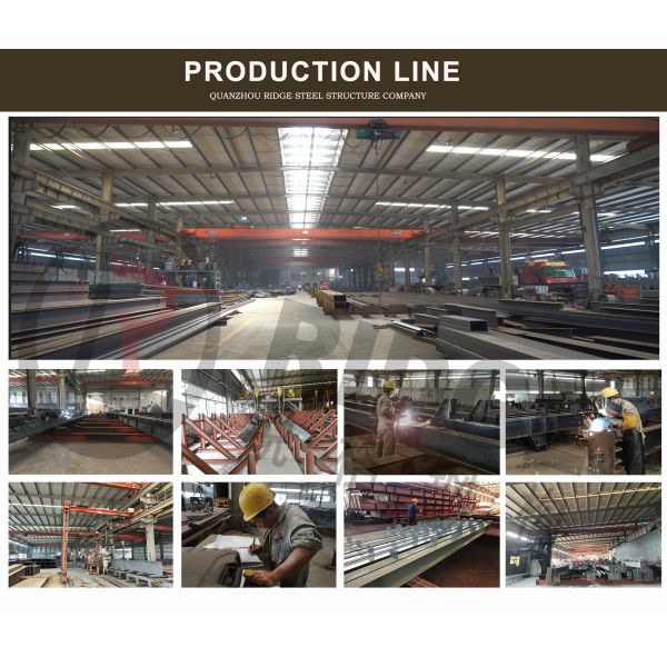 Customized Prefabricated Steel structure Frames for Tanzania Manufacturing Plants | Heavy-Duty H-Beams for Industrial Use/Factory warehouse with PVoC/COC certification