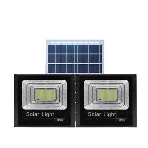 PVC Housing Solar floodlight from 20W to 220W for Outdoor Lighting