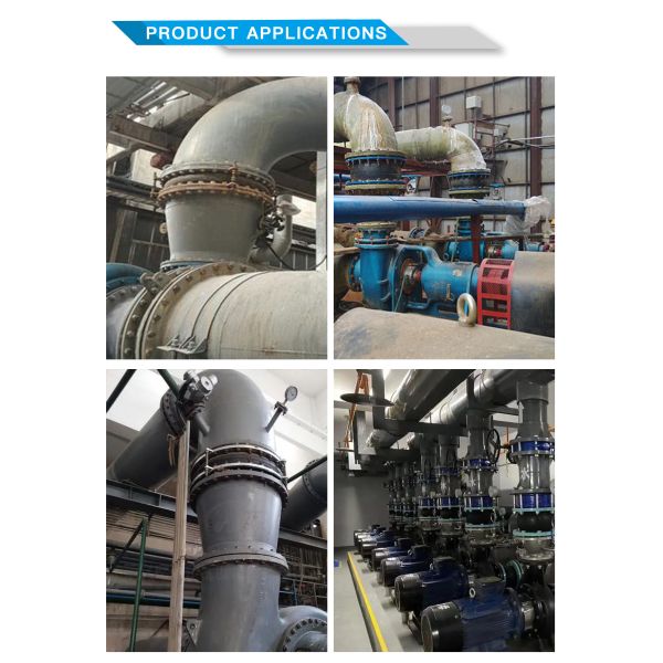 T90C EPDM Rubber Compensator DN125 PN16 Rubber Joints For Pipes