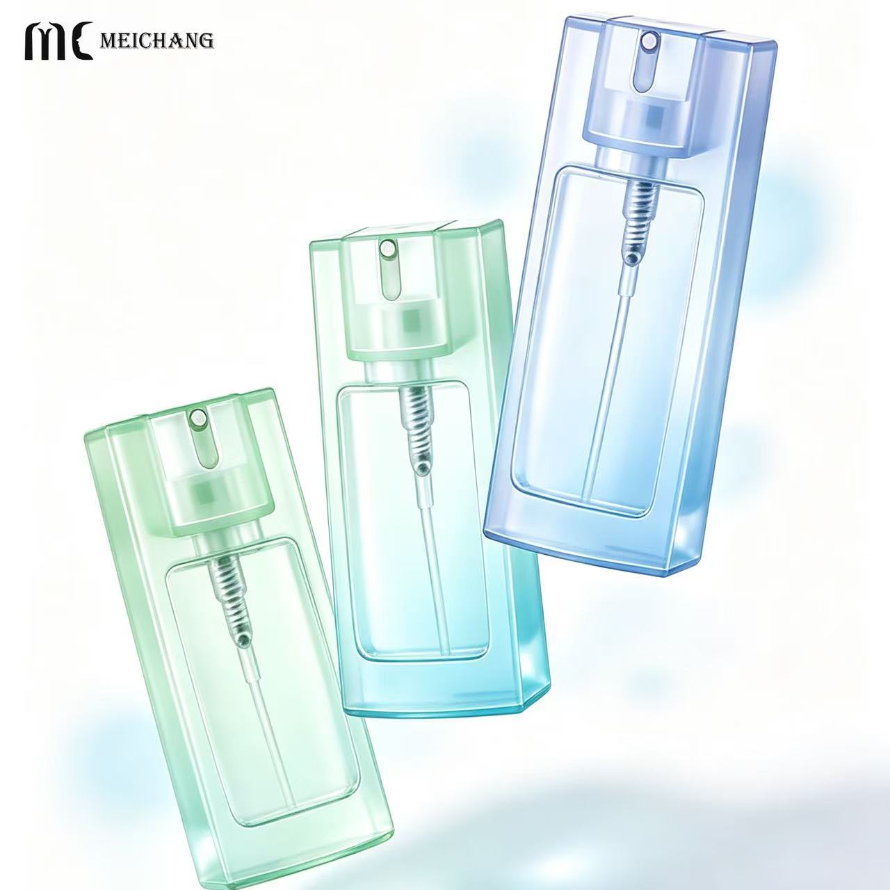 25ml / 40ml / 75ml Portable Refillable PP Fine Mist Spray Bottle for Travel , Fragrance & Personal Care(MC-447)
