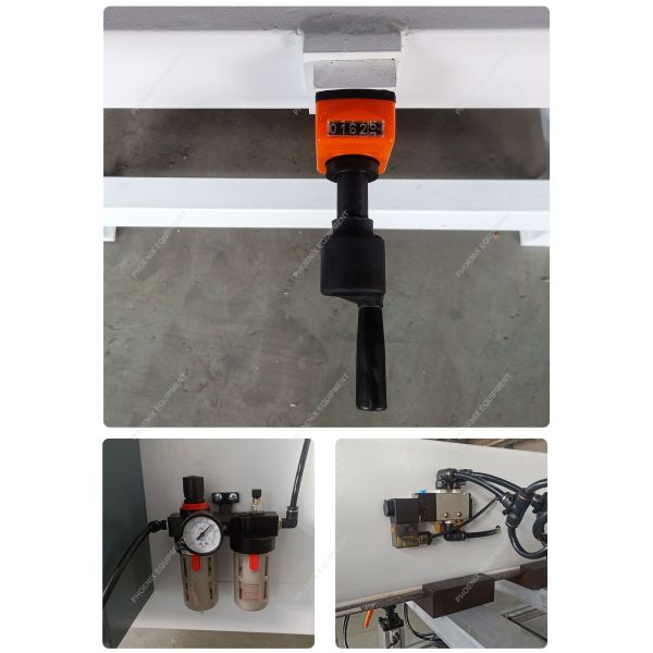 2 Head Multi Boring Machine for Wood Panel Board Drilling in Furniture Cabinet Door