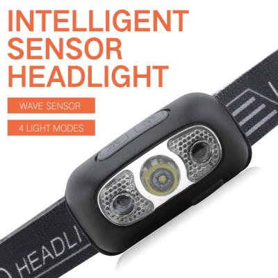 Rechargeable B6 Black Innovation 120lm Usb Head Torch