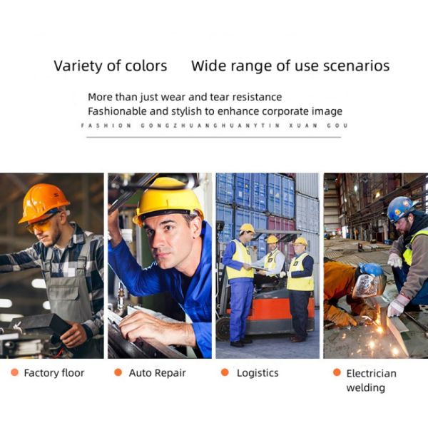 Flame Retardant Coverall Workwear Coverall Working Uniform Full Cotton Customizable