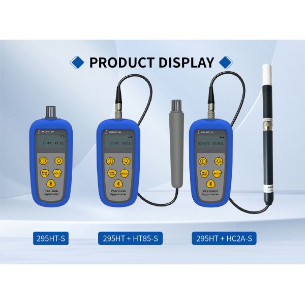 OEM Supported LCD Digital Electronic Hygrometer for Temperature and Humidity Control