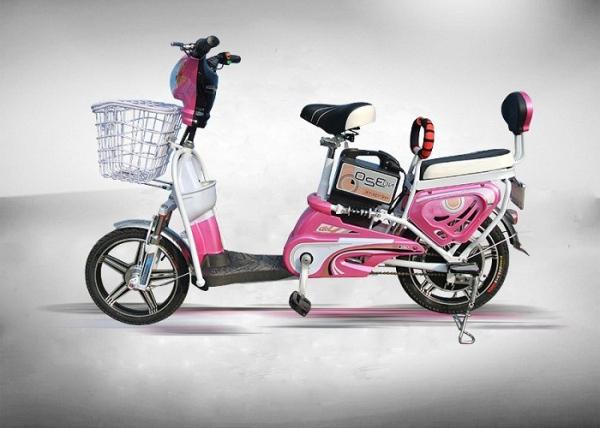 Pink Color fashion  model  Electric Bike Moped Scooter , Electric Moped Scooter For Adults