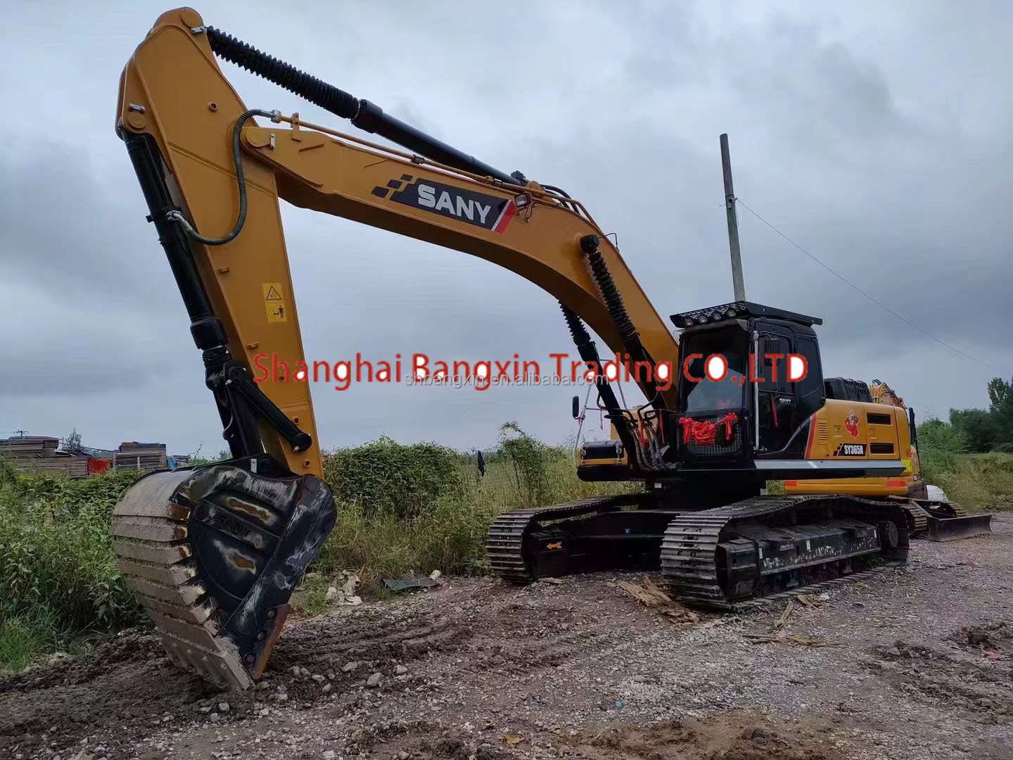 Small machine used mini excavator SANY SY365H with strong power and hydraulic stability